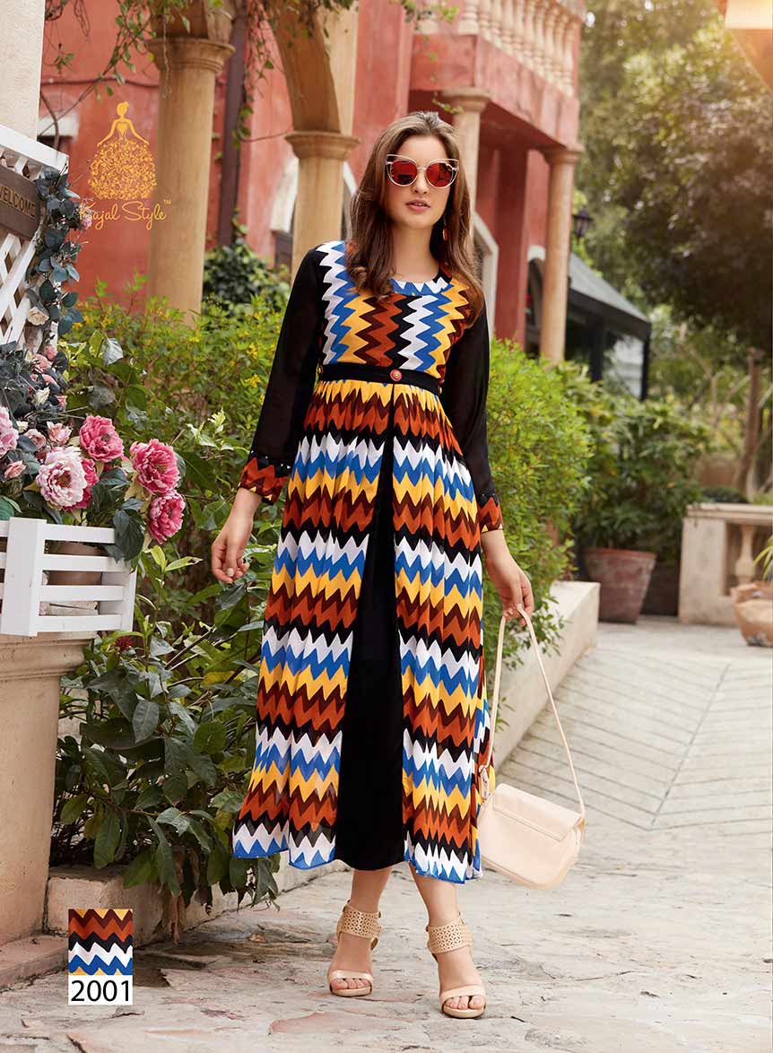 Fashion Blossom Vol-2 Kajal Style Printed Kurti Fashion Blossom Vol-2 Kajal Style Printed Kurti